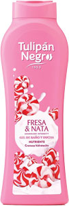 Tulipán Negro sprchový gél Fresa&Nata 650 ml
