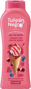 Tulipán Negro sprchový gél Yogurt Con Frutos Rojos 650 ml