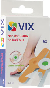 Vix náplasť CORN na kurie oká 6 ks
