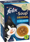 Felix Soup polievky s treskou, tuniakom a platesou (6x48g) - Teta drogérie eshop