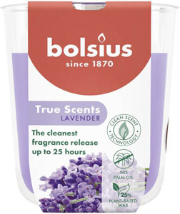 Bolsius sviečka aromatická Levanduľa 25 hodinová