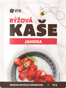 VIX Ryžová kaša jahoda 65 g