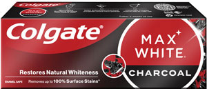 Colgate zubná pasta Max White Charcoal 20 ml