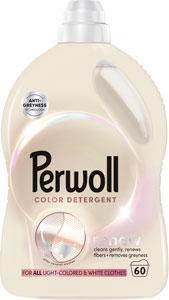 Perwoll Light Colors prací gél na svetlofarebné a biele oblečenie 60 praní, 3000 ml
