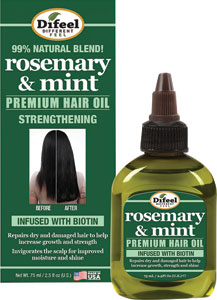 Difeel olej na vlasy premium 75ml rosemary&mint