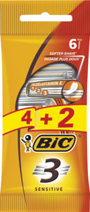 BIC 3  Sensitive pánske holítka 4+2ks 