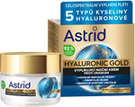 Astrid vyplňujúci nočný krém proti vráskam SPF 10 Hyaluronic Gold 50 ml - Teta drogérie eshop