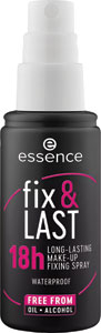 Essence dlhotrvácny fixačný sprej na make-up Fix&Last 18h