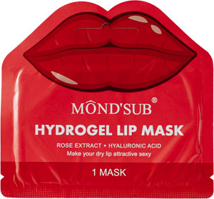 MONDSUB maska na pery ruža, kyselina hyalurónová