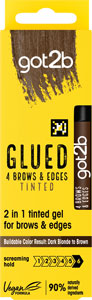got2b 4 Brows & Edges Tinted farebný gél na obočie a baby vlásky 2 v 1 16 ml