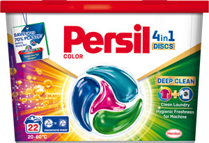 Persil Discs Color pracie kapsuly pre farebnú bielizeň 22 praní