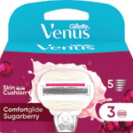 Venus Comfortglide Sugarberry Scent Platinum 3 náhradné hlavice - Teta drogérie eshop