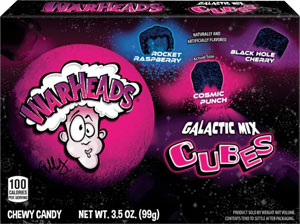 Warheads Galactic kyslé žélé cukríky 99 g