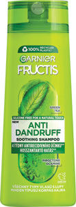 Garnier Fructis Antidandruff upokojujúci šampón na všetky typy vlasov s lupinami, 400 ml
