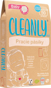 Cleanly Eco pracie pásiky Baby s kamilkou 50 praní