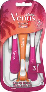 Venus Smooth Miami jednorazové holiace strojčeky 3 ks
