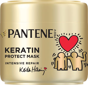 Pantene keratin protect maska na vlasy Keith Haring 300 ml
