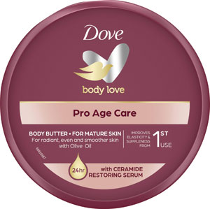 Dove Pro Age telové maslo 250 ml