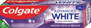 Colgate zubná pasta Advanced White Purple