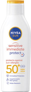 Nivea Sun Sensitive Protect mlieko SPF 50+ 200 ml