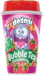 Dodoni Bubble tea s príchuťou Raspberry 270 ml