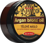 VIVACO SUN Argan oil telové maslo BRONZE pre rýchle zhnednutie bez UV faktora 200 ml - Teta drogérie eshop