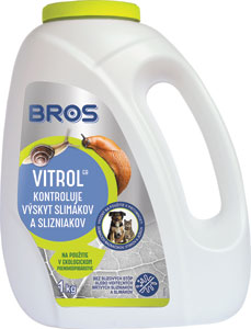 Bros Vitrol na slizniaky a slimáky 1000 g