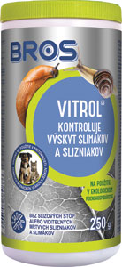 Bros Vitrol na slizniaky a slimáky 250 g