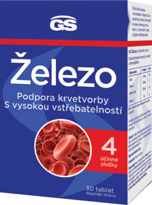GS Železo 30 tabliet