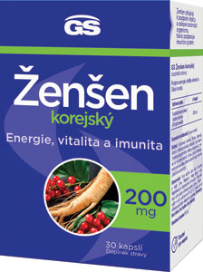GS Ženšen korejský 30 tabliet