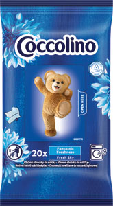 Coccolino vlhčené obrúsky do sušičky 20 ks
