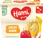 Hami ovocný príkrm jablko banán 400 g - Teta drogérie eshop