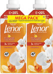 Lenor aviváž Gold Orchid 2 × 47 PD, 2 × 987 ml