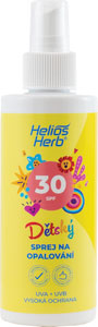 HeliosHerb detský spray na opaľovanie SPF30 200 ml