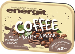 Energit Coffee Kofeín + Maca 42 ks