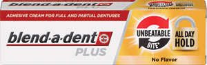 Blend-a-dent fixačný krém na zubnú protézu Unbeatable Bite 40 g