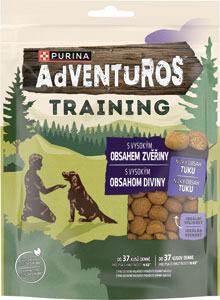 Adventuros tréningové pochúťky pre psov 115 g