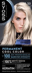 Syoss Color permanentná farba na vlasy s keratínom 10_53 Chladná svetlá blond
