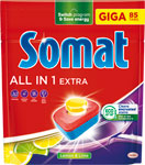 Somat All in 1 Extra Lemon & Lime kapsuly do umývačky riadu 85 ks 1411 g - Teta drogérie eshop