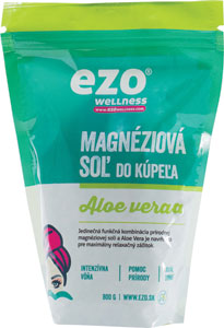 Magnéziová kúpeľová soľ Aloe Vera 800 g