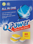 Q-Power tablety do umývačky All in One 60 ks - Teta drogérie eshop