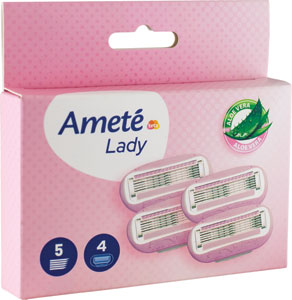 Ameté Lady náhradné hlavice 5 britov 4 ks