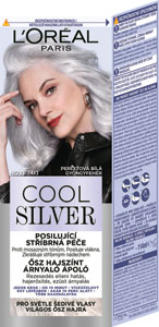 Oréal Paris Cool Silver posilňujúca strieborná starostlivosť, oslnivá strieborná 114 ml