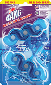 Cillit Bang tuhý WC blok Ocean Fresh DUO