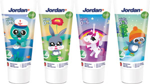 Jordan detská zubná pasta Kids 0-5 rokov 50 ml