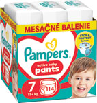 Pampers Pants plienkové nohavičky veľkosť 7 114 ks mesačné balenie - Teta drogérie eshop