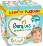 Pampers Premium detské plienky veľkosť 6 128 ks 13-18 kg mesačné balenie - Teta drogérie eshop