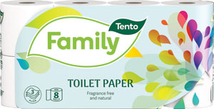 Tento toaletný papier Family 3-vrstvový 8 ks