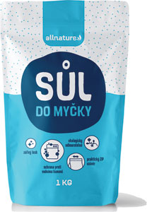 Allnature soľ do umývačky riadu 1 kg