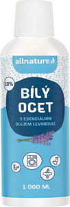 Allnature Biely ocot 10% s esenciálnym olejom levandule 1000 ml